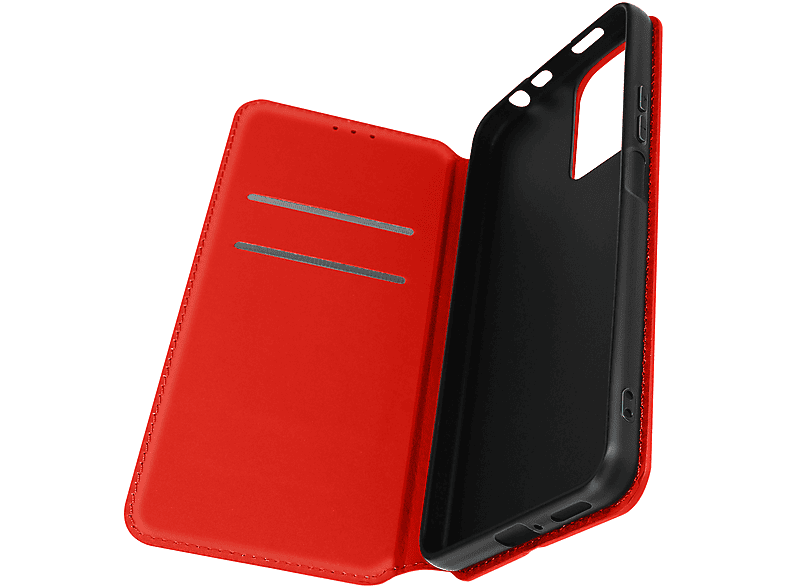 AVIZAR Classic Edition Klappetui Series, Bookcover, Xiaomi, Redmi Note 11 Pro Plus, Rot