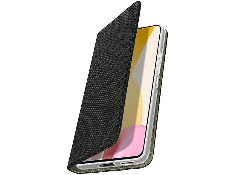 AVIZAR Smart Series, Bookcover, Xiaomi, 12 Lite, Schwarz