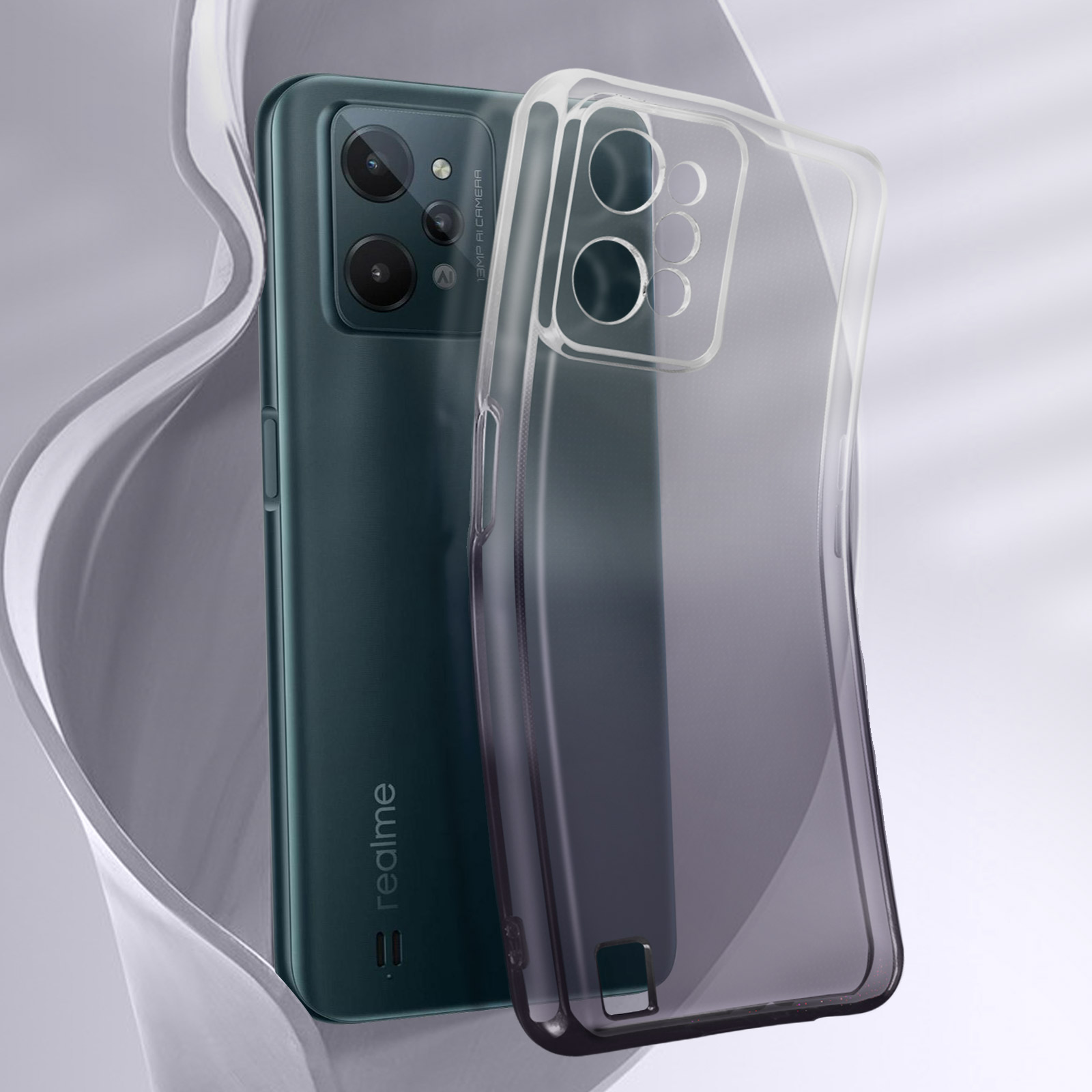 AVIZAR Grad Series, Backcover, Realme, C31, Realme Schwarz