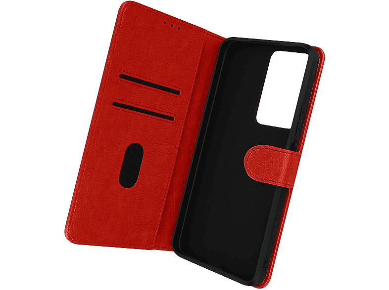 AVIZAR Chester Series, Bookcover, Xiaomi, Poco F4, Rot