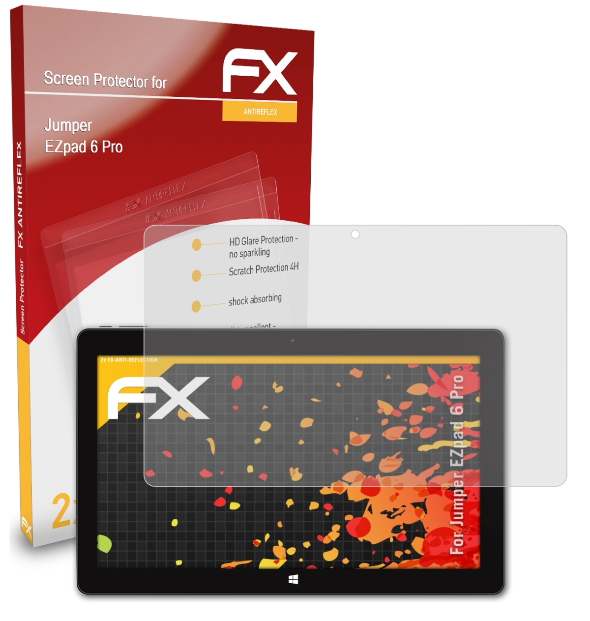 FX-Antireflex ATFOLIX Jumper EZpad Pro) Displayschutz(für 6 2x