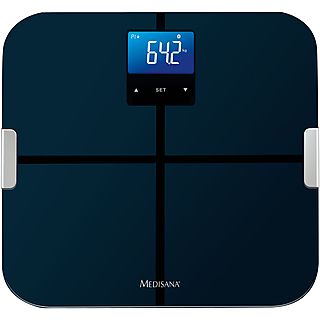 Báscula de baño - MEDISANA 40423, 180 kg, Negro