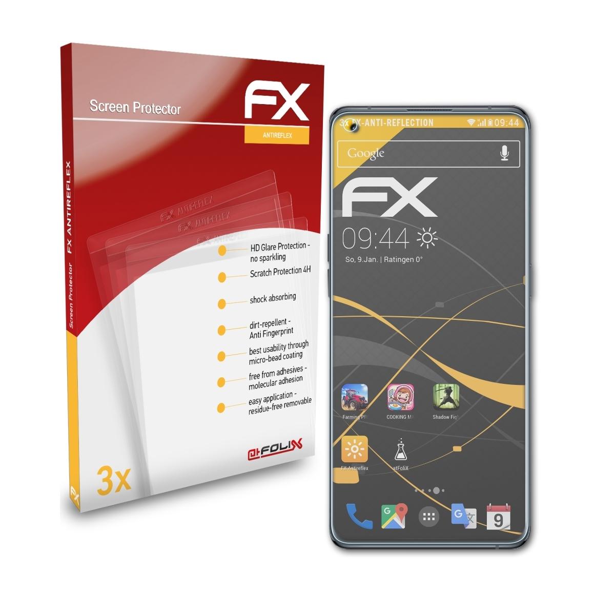 ATFOLIX 3x FX-Antireflex Displayschutz(für Find X5) Oppo