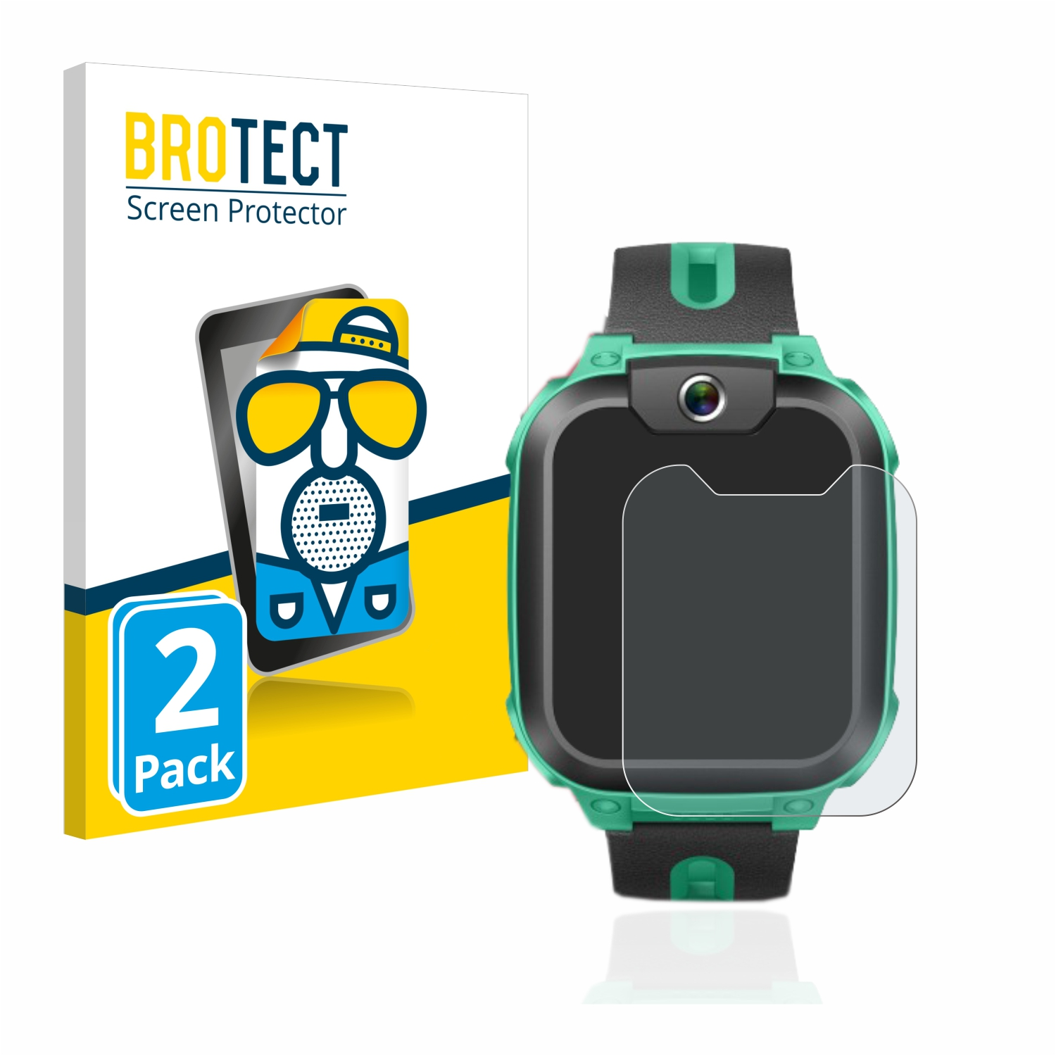 BROTECT 2x matte Phone Schutzfolie(für Z1) Imoo Watch