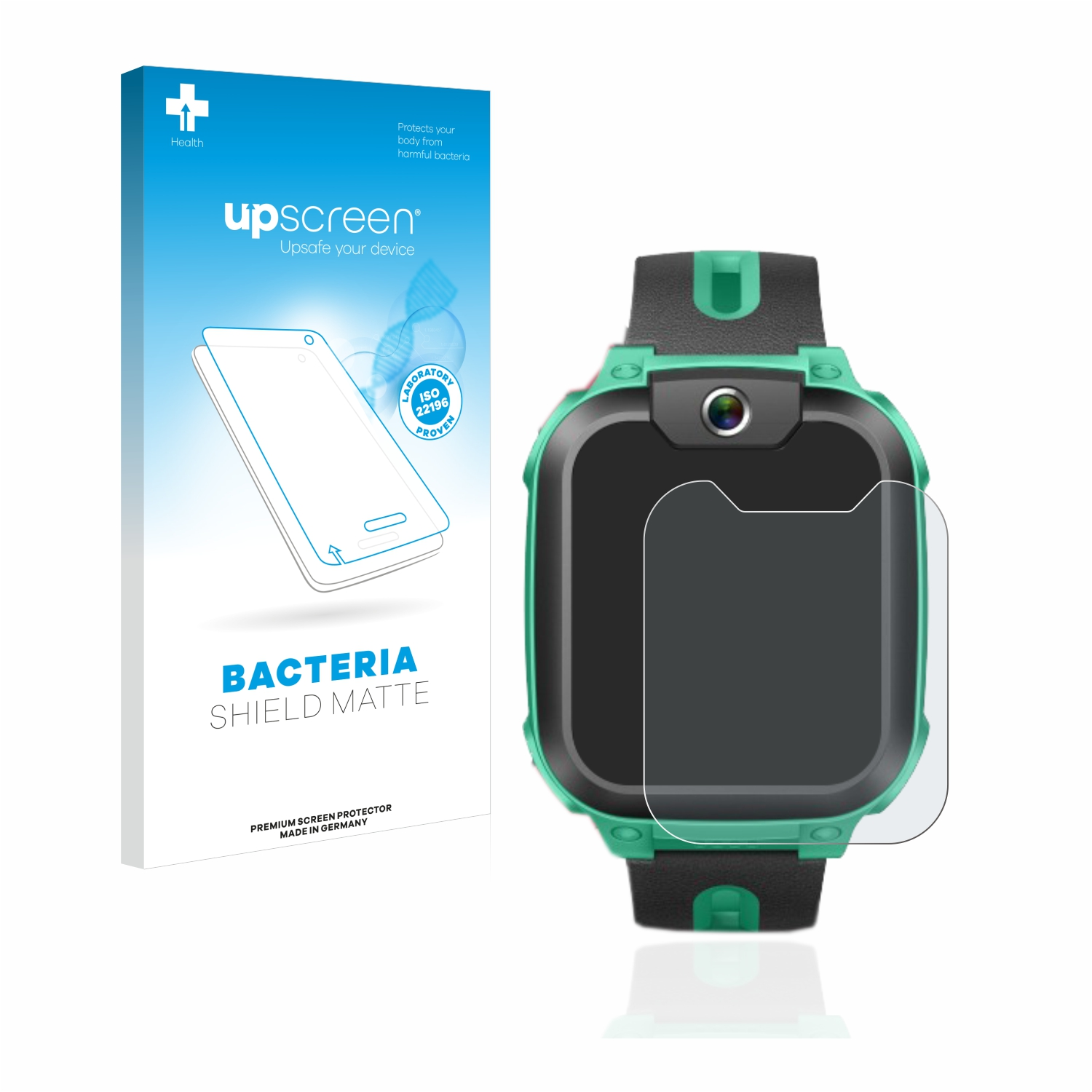 Schutzfolie(für Imoo Z1) entspiegelt Phone antibakteriell UPSCREEN matte Watch
