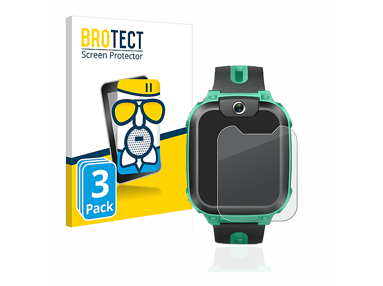 BROTECT 3x Airglass matte Schutzfolie(für Imoo Z1) Watch Phone