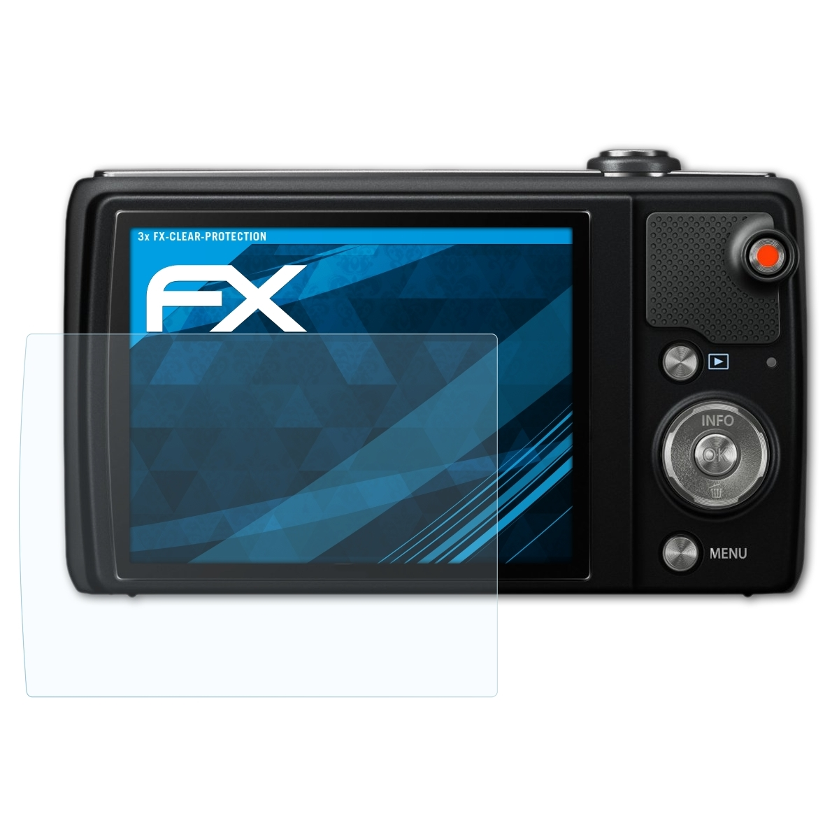 Olympus FX-Clear ATFOLIX 3x Displayschutz(für VR-370)