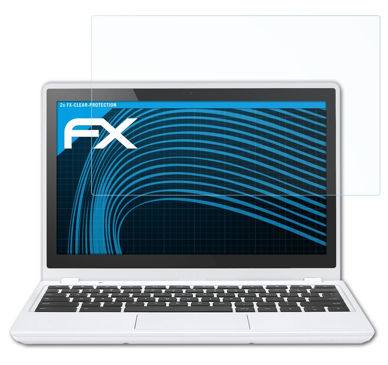 ATFOLIX 2x FX-Clear (Acer)) Displayschutz(für (11.6 Inch) C720 Google Chromebook