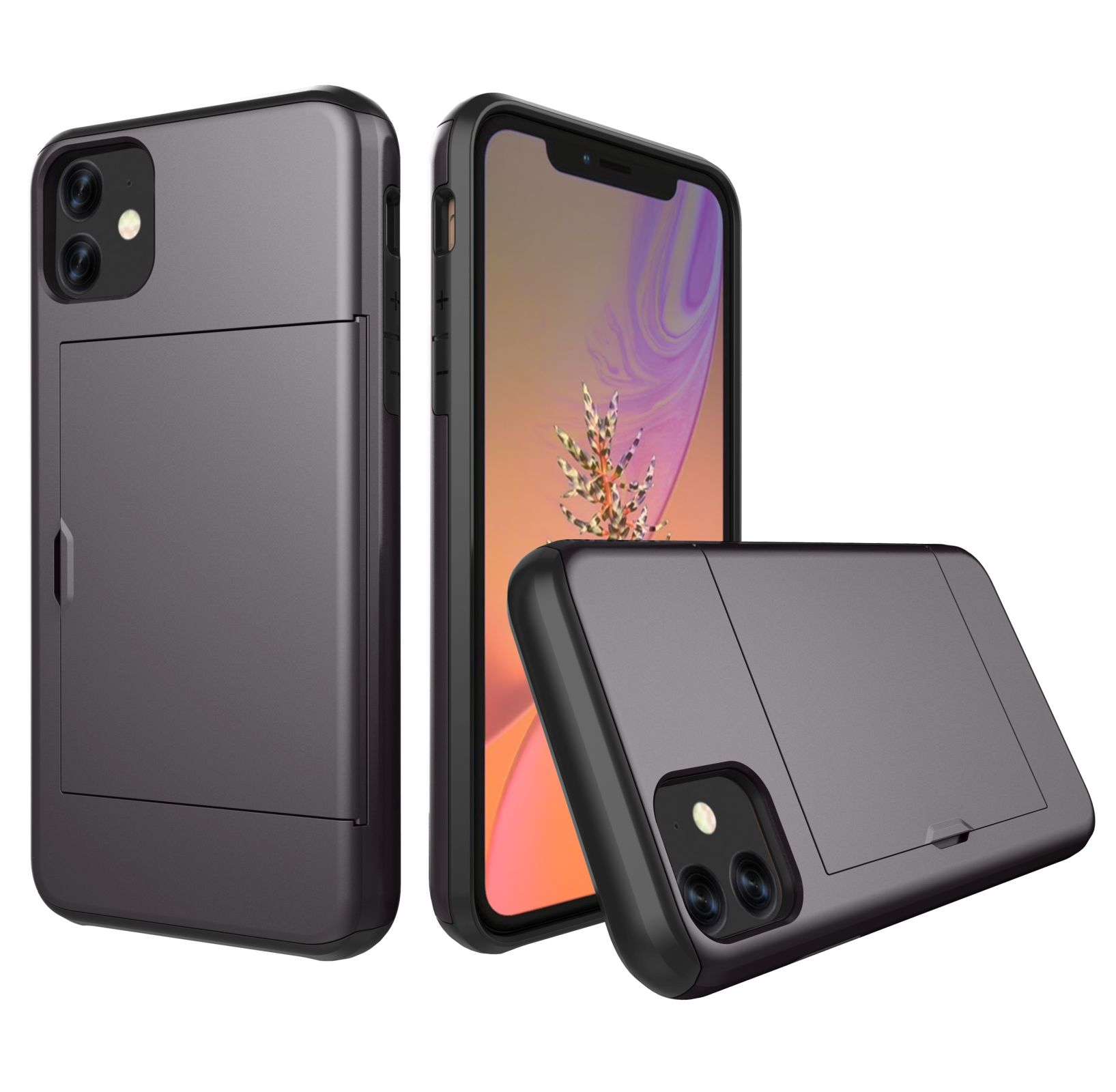 Grau Zoll, Max Backcover, LOBWERK Hülle, Apple, 6.5 Pro 2019 iPhone 11
