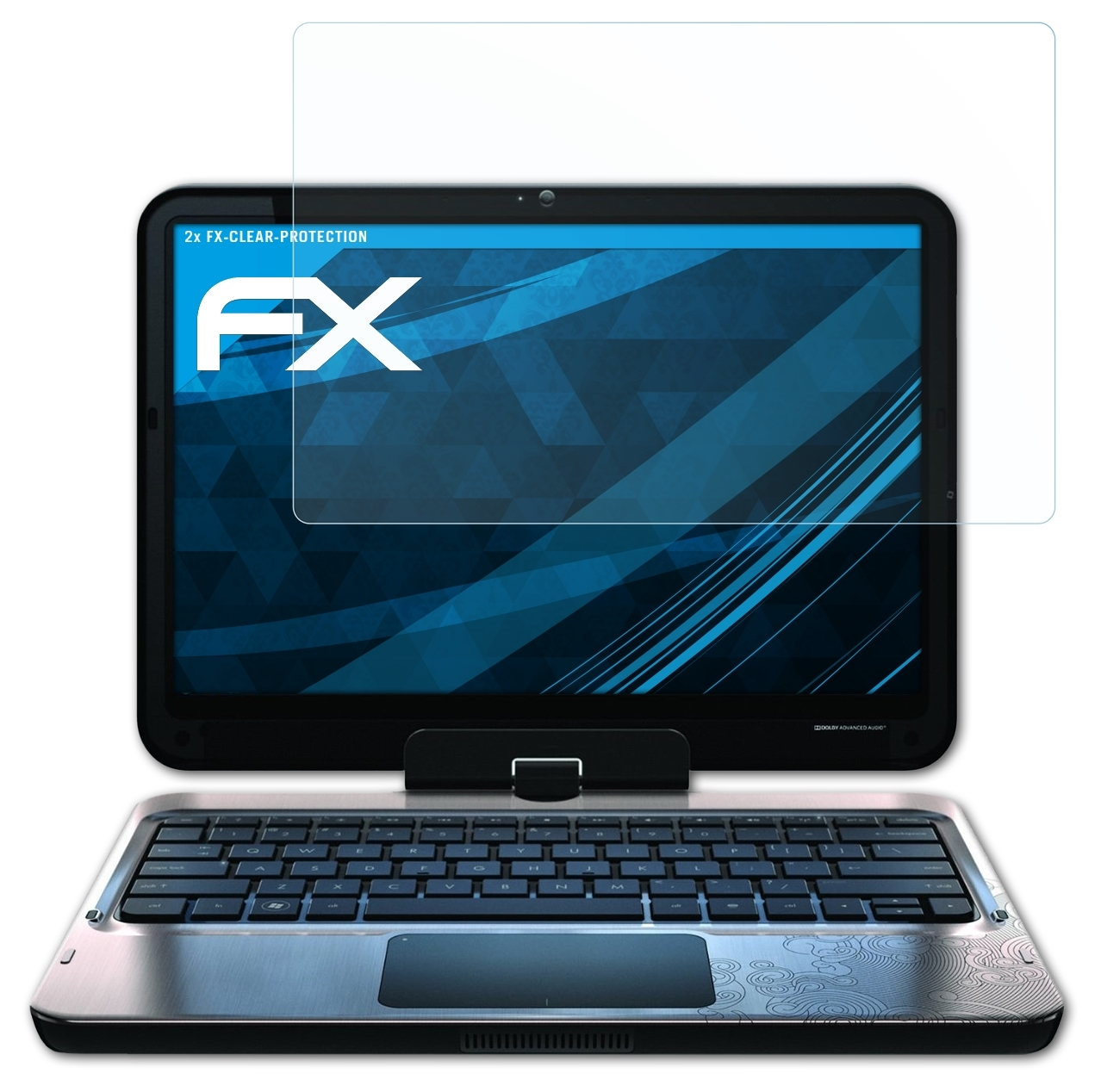 ATFOLIX 2x FX-Clear Displayschutz(für HP tm2-1010ea) TouchSmart