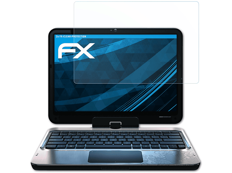ATFOLIX 2x tm2-1010ea) FX-Clear Displayschutz(für HP TouchSmart