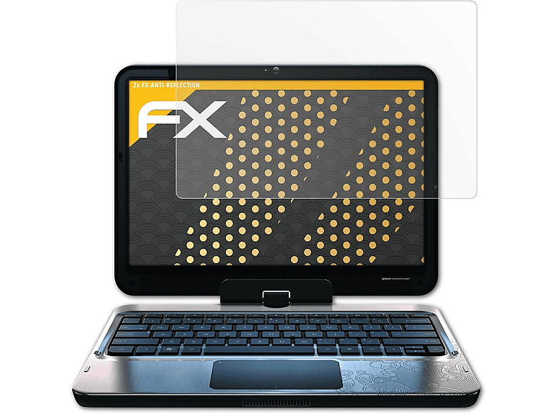 ATFOLIX 2x FX-Antireflex TouchSmart tm2-1010ea) HP Displayschutz(für