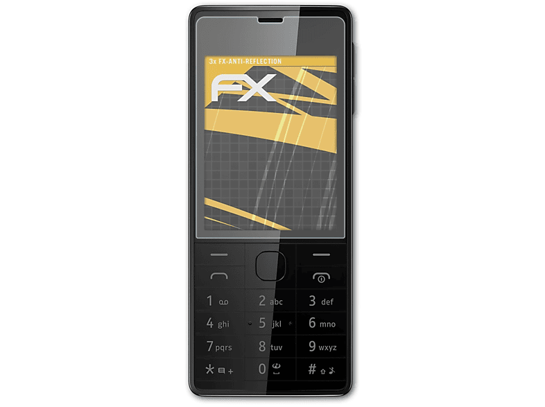 ATFOLIX 3x FX-Antireflex Displayschutz(für 515) Nokia