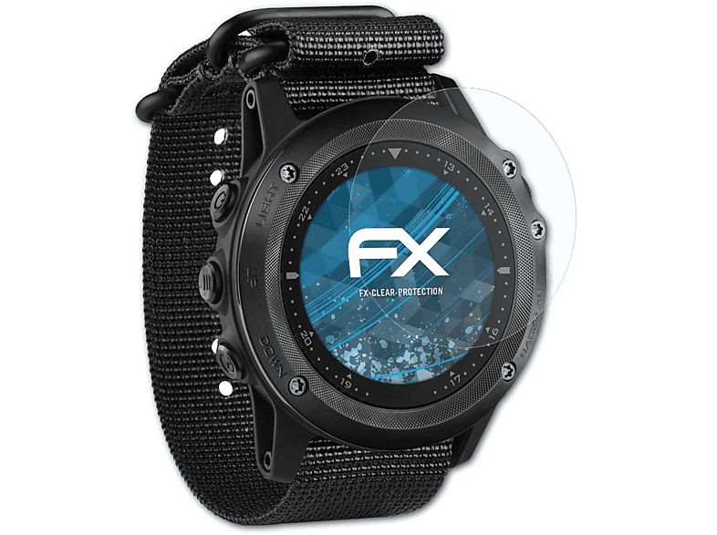 ATFOLIX 3x FX-Clear Tactix Displayschutz(für Garmin Bravo)