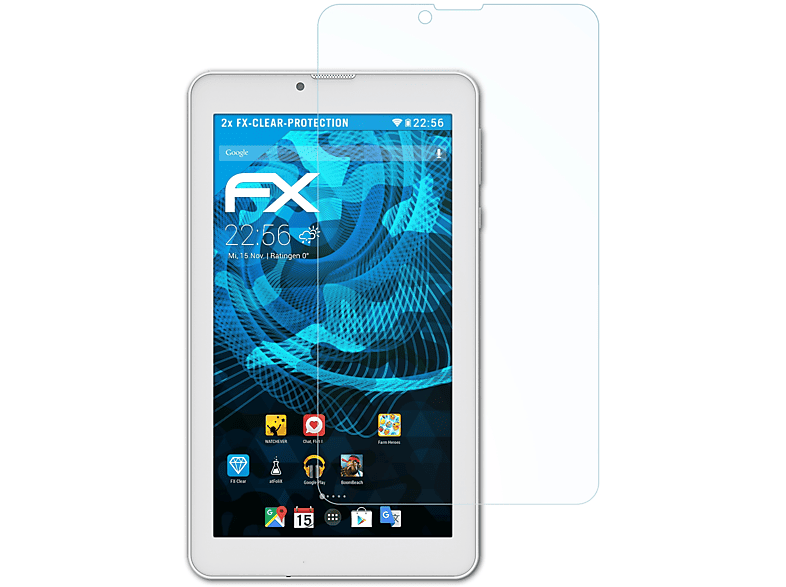 ATFOLIX 2x FX-Clear 70c Archos Displayschutz(für Xenon)