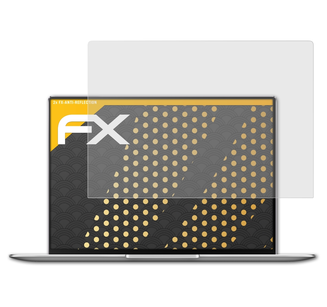 ATFOLIX 2x Huawei MateBook FX-Antireflex X Pro (2020)) Displayschutz(für