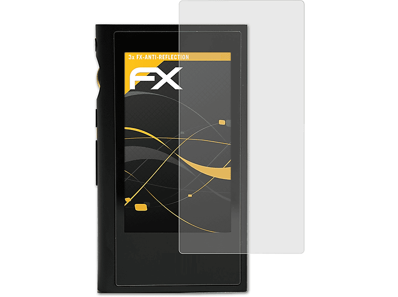 3x M9) Displayschutz(für FiiO ATFOLIX FX-Antireflex