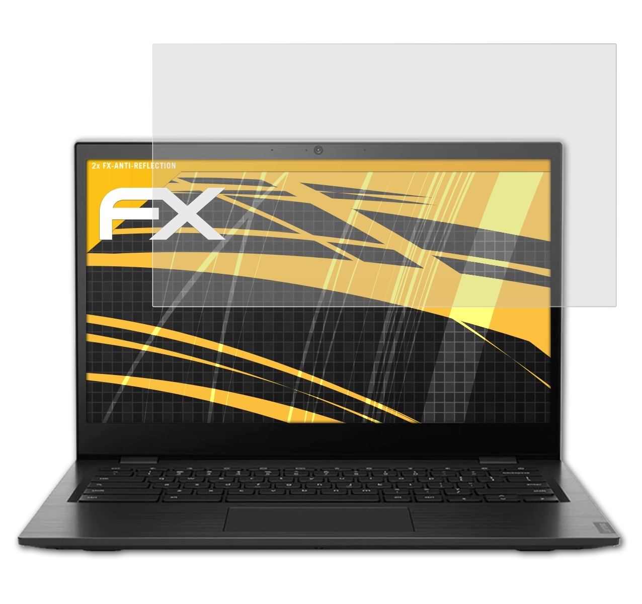 ATFOLIX 2x Lenovo FX-Antireflex Displayschutz(für 14e Chromebook)