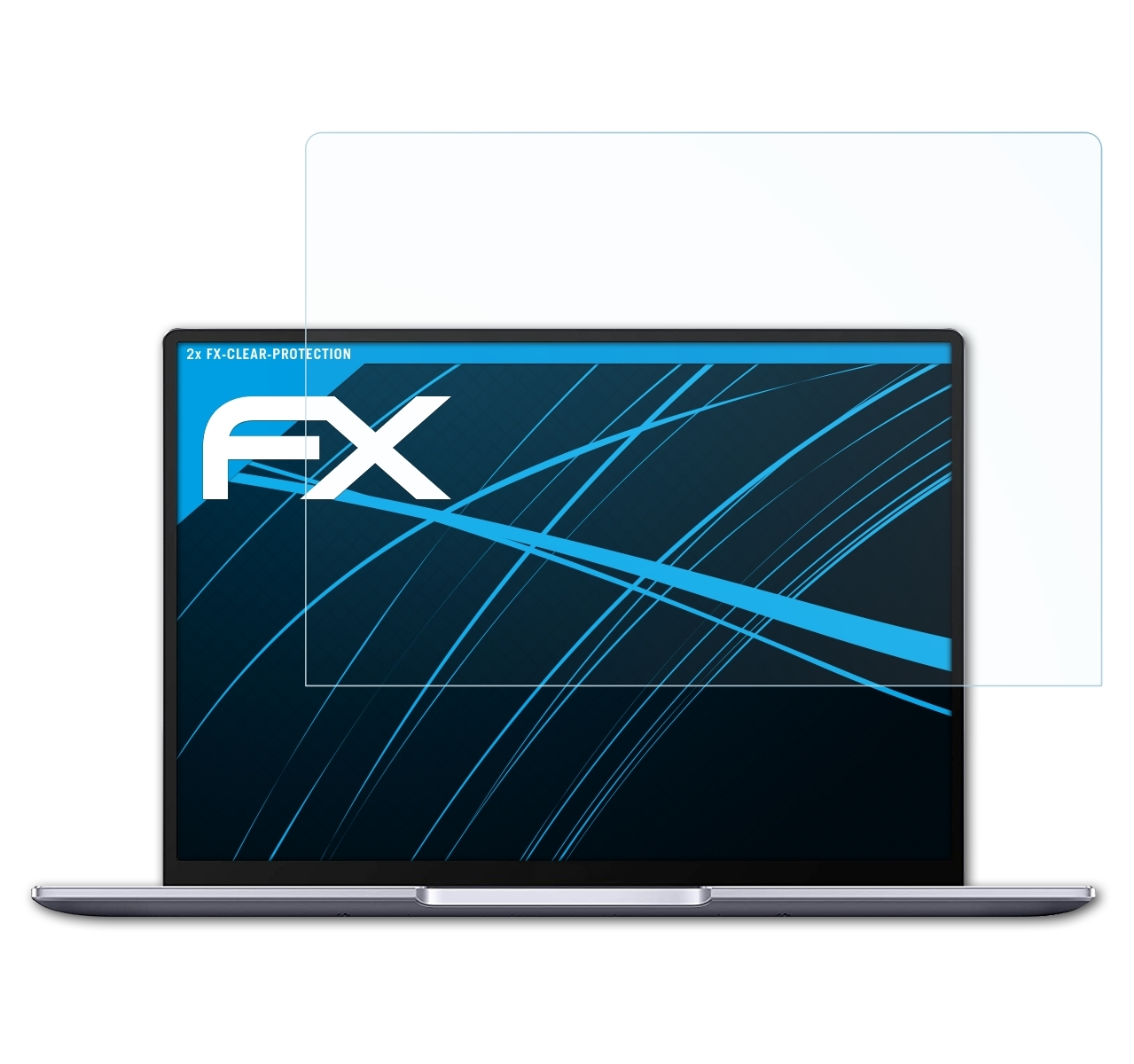 2x FX-Clear Displayschutz(für (2020)) Huawei ATFOLIX 14 MateBook