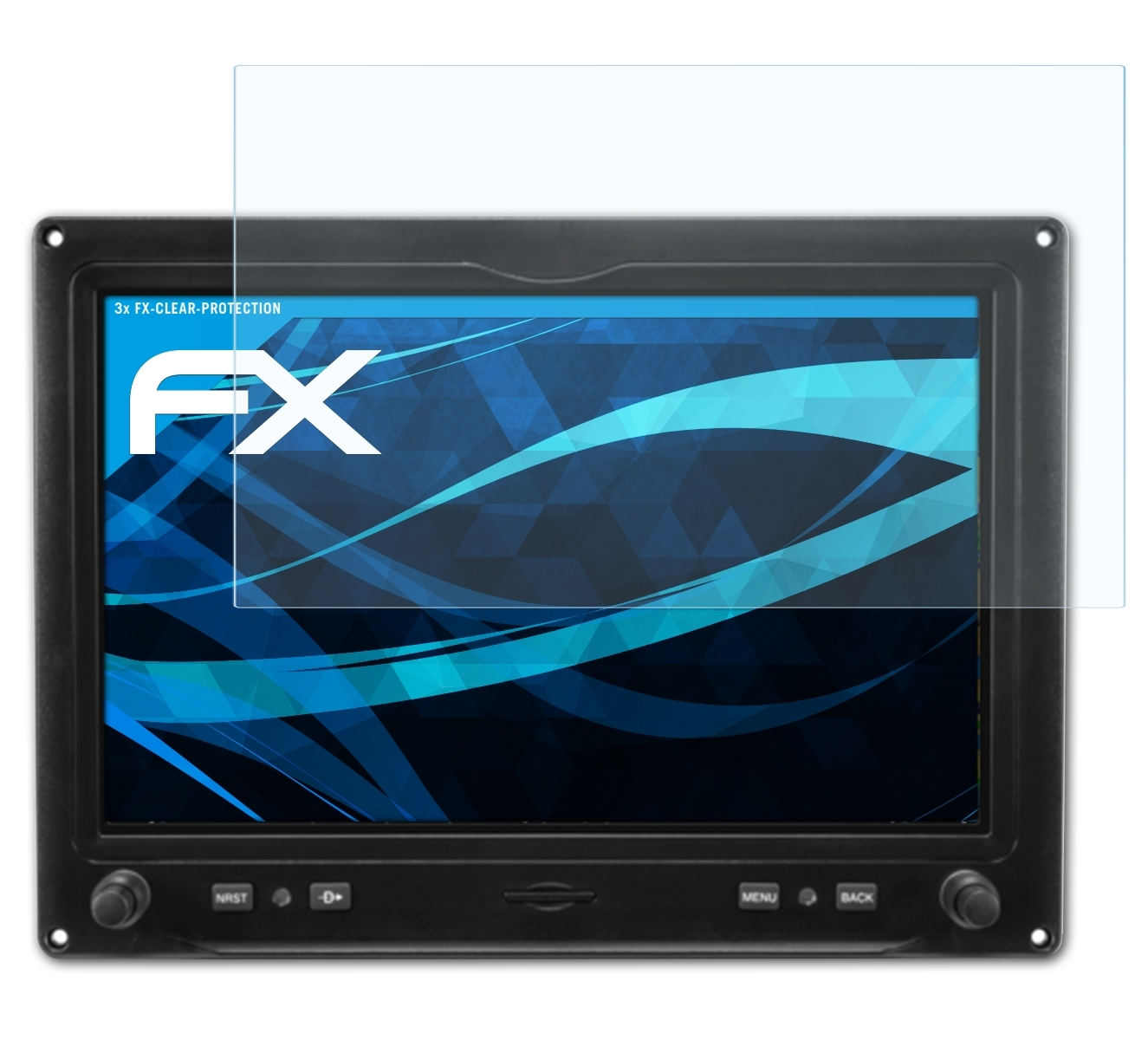 Inch)) 3x FX-Clear Displayschutz(für Touch (10.6 G3X ATFOLIX Garmin