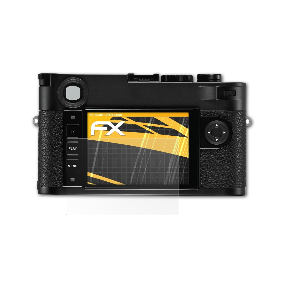 ATFOLIX 3x M10) Displayschutz(für FX-Antireflex Leica