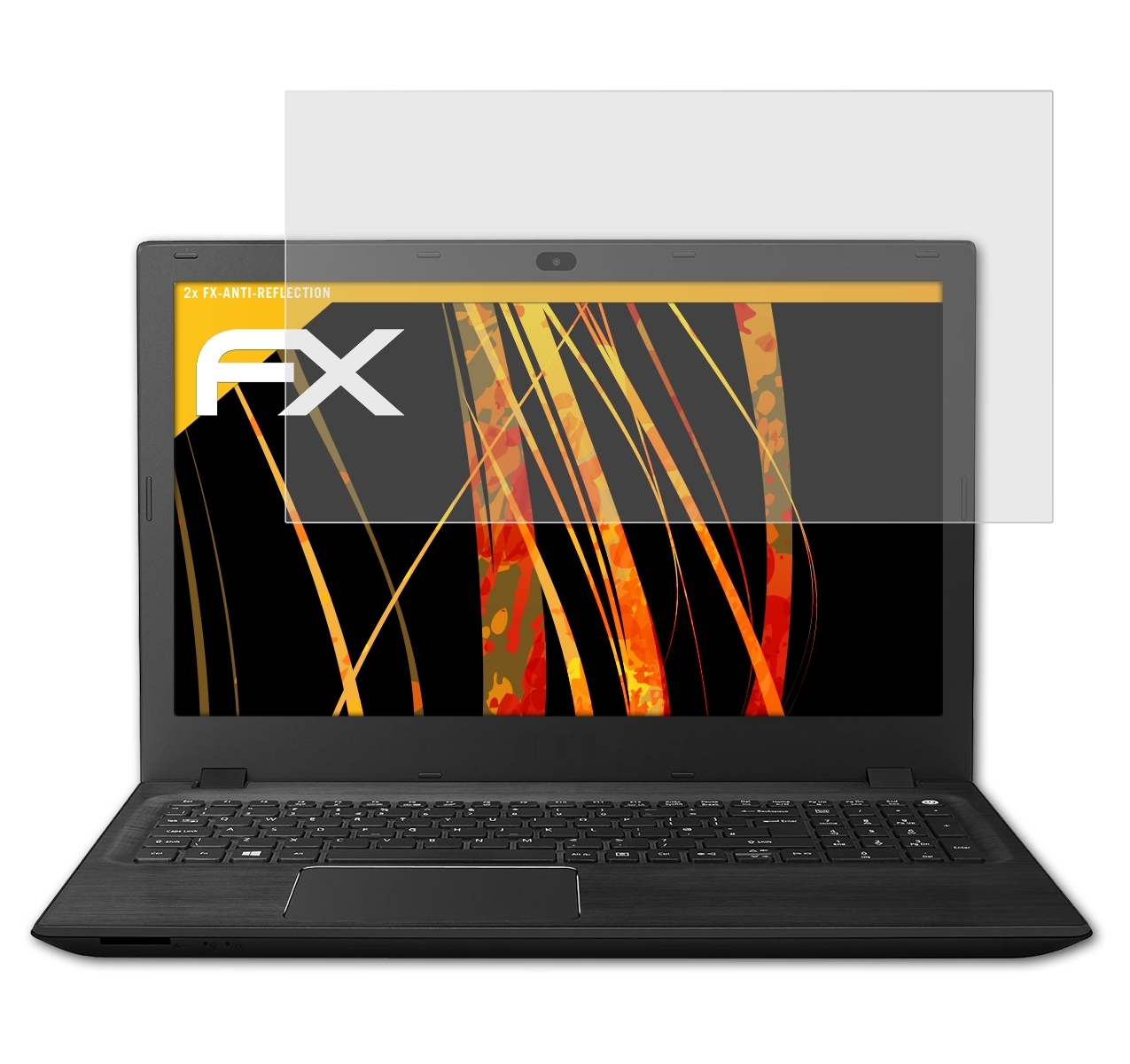 ATFOLIX 2x FX-Antireflex Displayschutz(für Acer F Aspire 15)