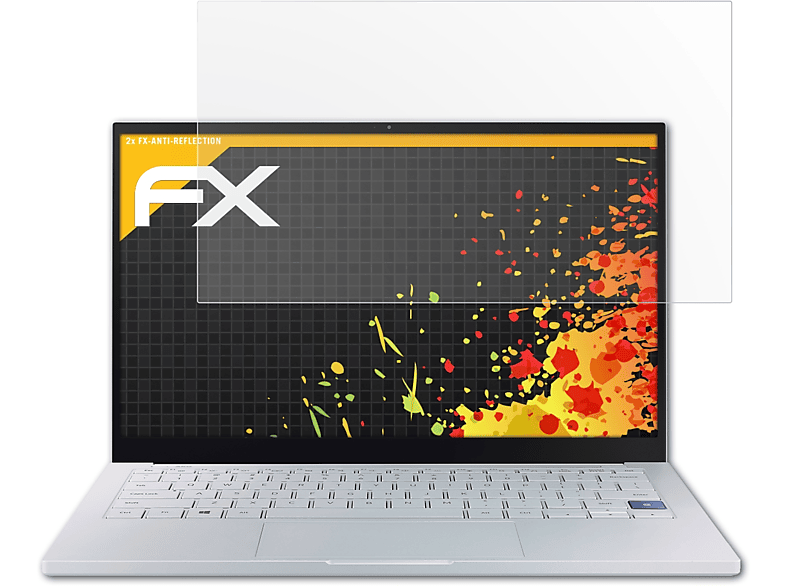 ATFOLIX 2x FX-Antireflex Displayschutz(für Samsung Galaxy (13 Book Ion inch))