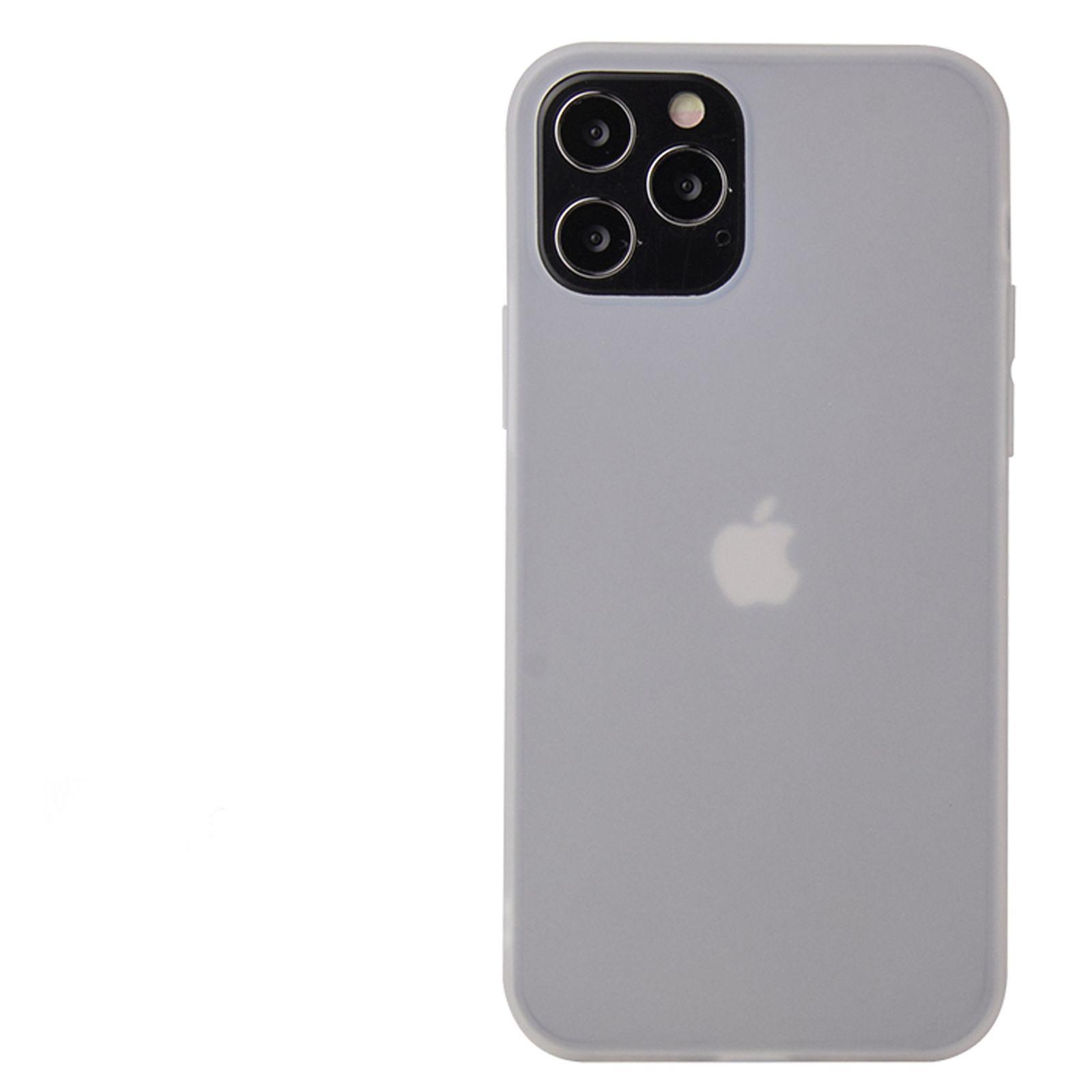mini iPhone 12 Backcover, Hülle, LOBWERK Weiß Zoll, 5.4 2020 Apple,