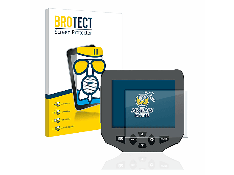 BROTECT Airglass matte Schutzfolie(für Bresser Endoskopkamera 3,5\
