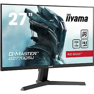 Monitor - IIYAMA Red Eagle G-Master, 27 ", QHD, 0,5 ms, Negro