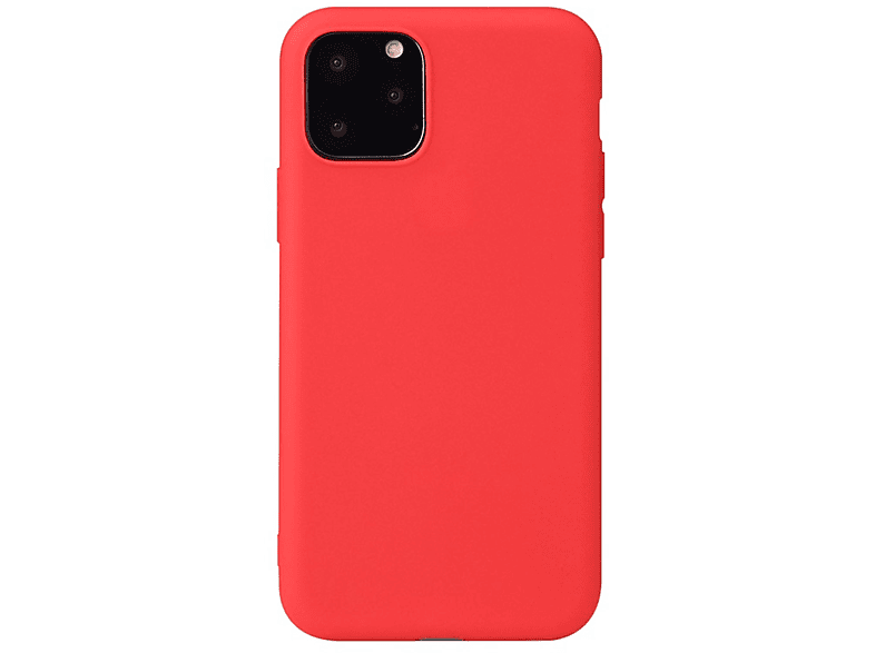 LOBWERK Hülle, Backcover, Apple, iPhone 11 Pro 5.8 5.8 Zoll, Rot