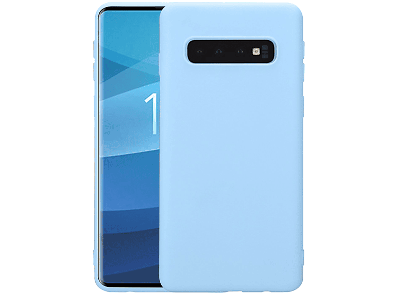 Samsung, Galaxy Blau 6.1 LOBWERK S10 Backcover, Zoll, SM-G973 Hülle,