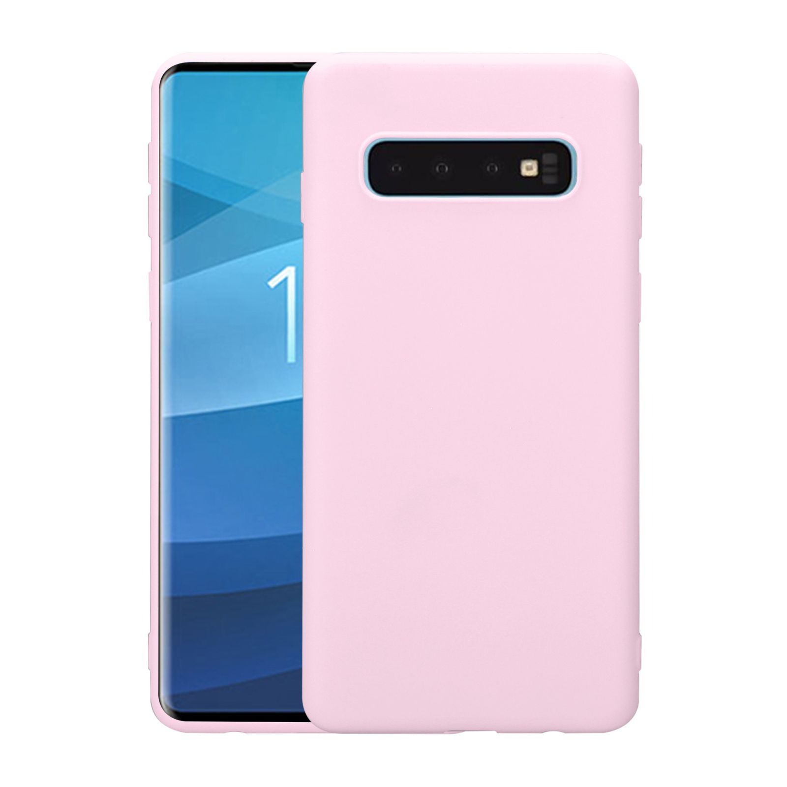 Galaxy 6.1 Backcover, Samsung, SM-G973 Hülle, S10 Pink LOBWERK Zoll,