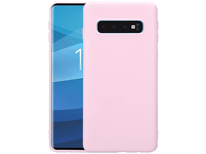 Pink S10 6.1 Zoll, Galaxy Hülle, Samsung, LOBWERK Backcover, SM-G973