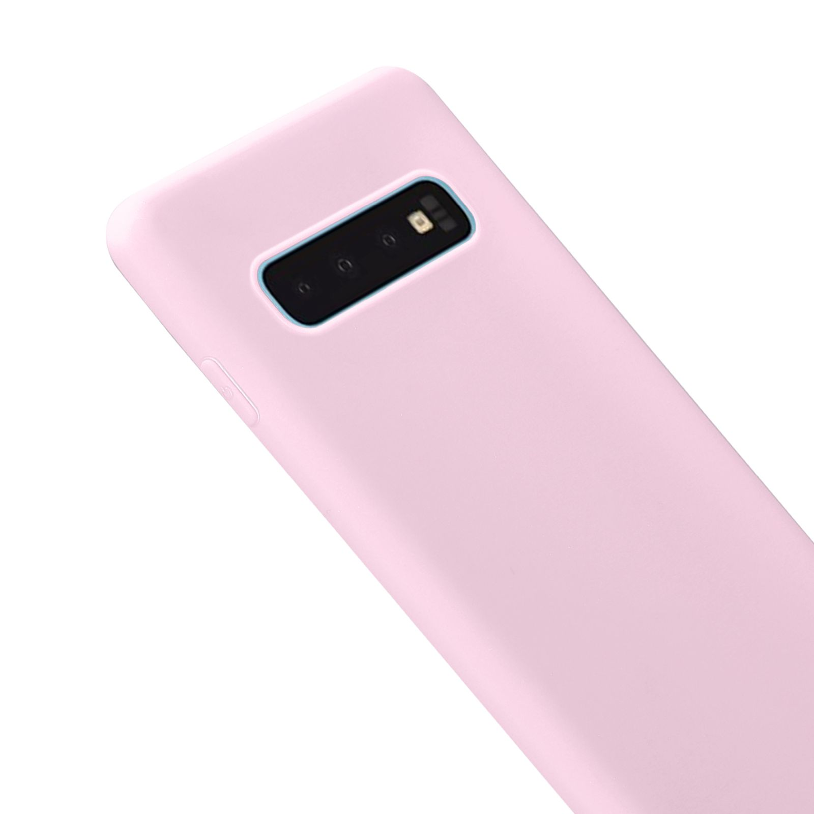 Pink S10 6.1 Zoll, Galaxy Hülle, Samsung, LOBWERK Backcover, SM-G973