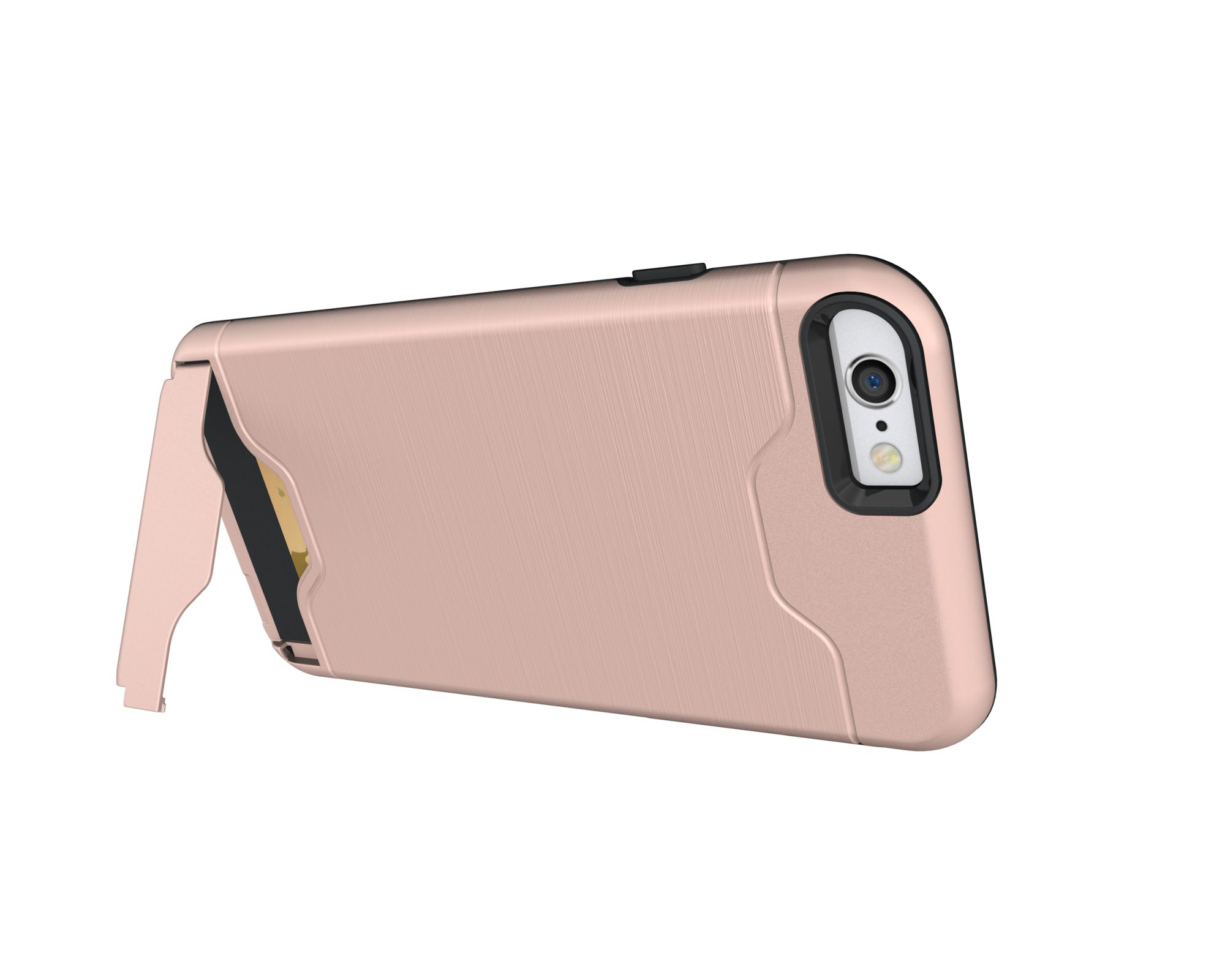 iPhone LOBWERK 5.5 bronze Backcover, Plus Zoll, Hülle, Apple, 6