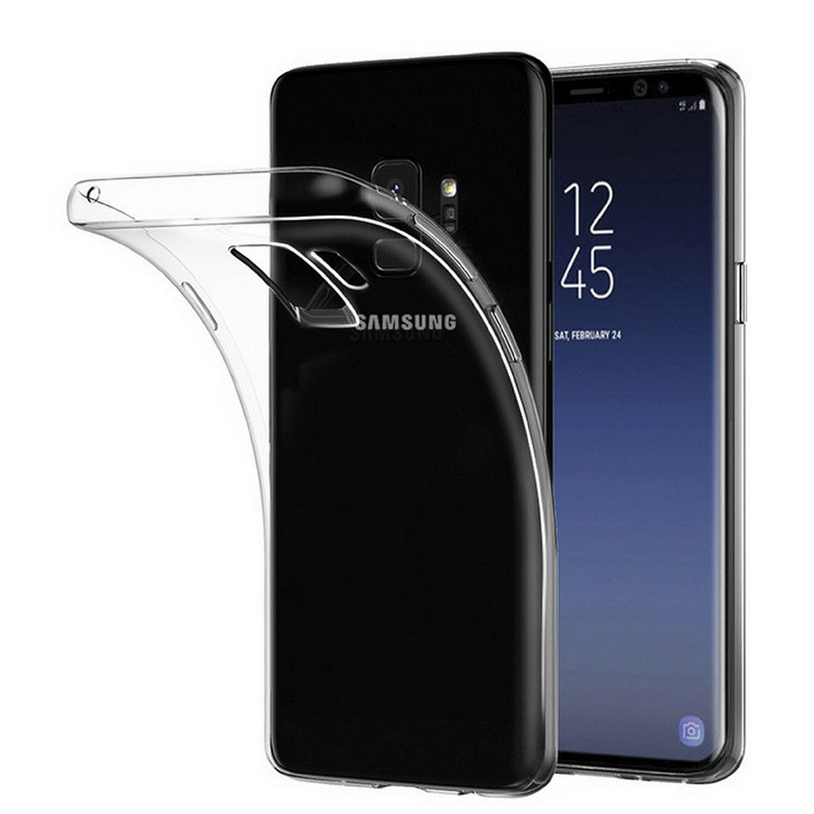LOBWERK Samsung, Hülle, SM-G960 5.8 Galaxy S9 Zoll, Backcover, Transparent