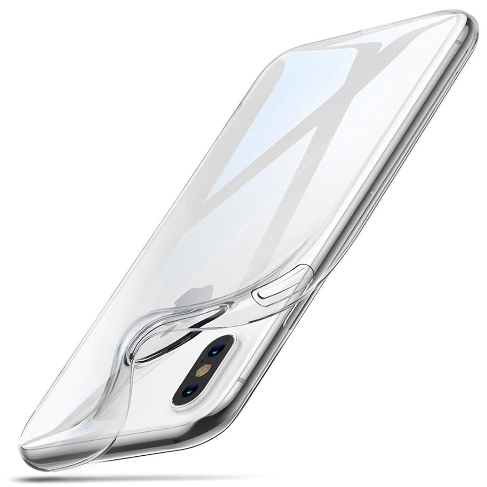 Apple, 6.5 Max XS Transparent Zoll, LOBWERK iPhone Backcover, Hülle,
