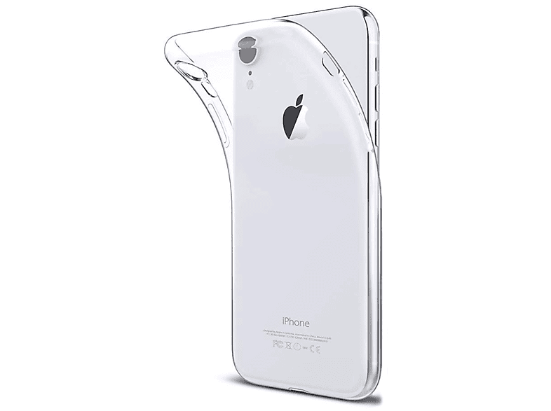 Zoll, iPhone Apple, 6.1 XR Transparent Hülle, Backcover, LOBWERK