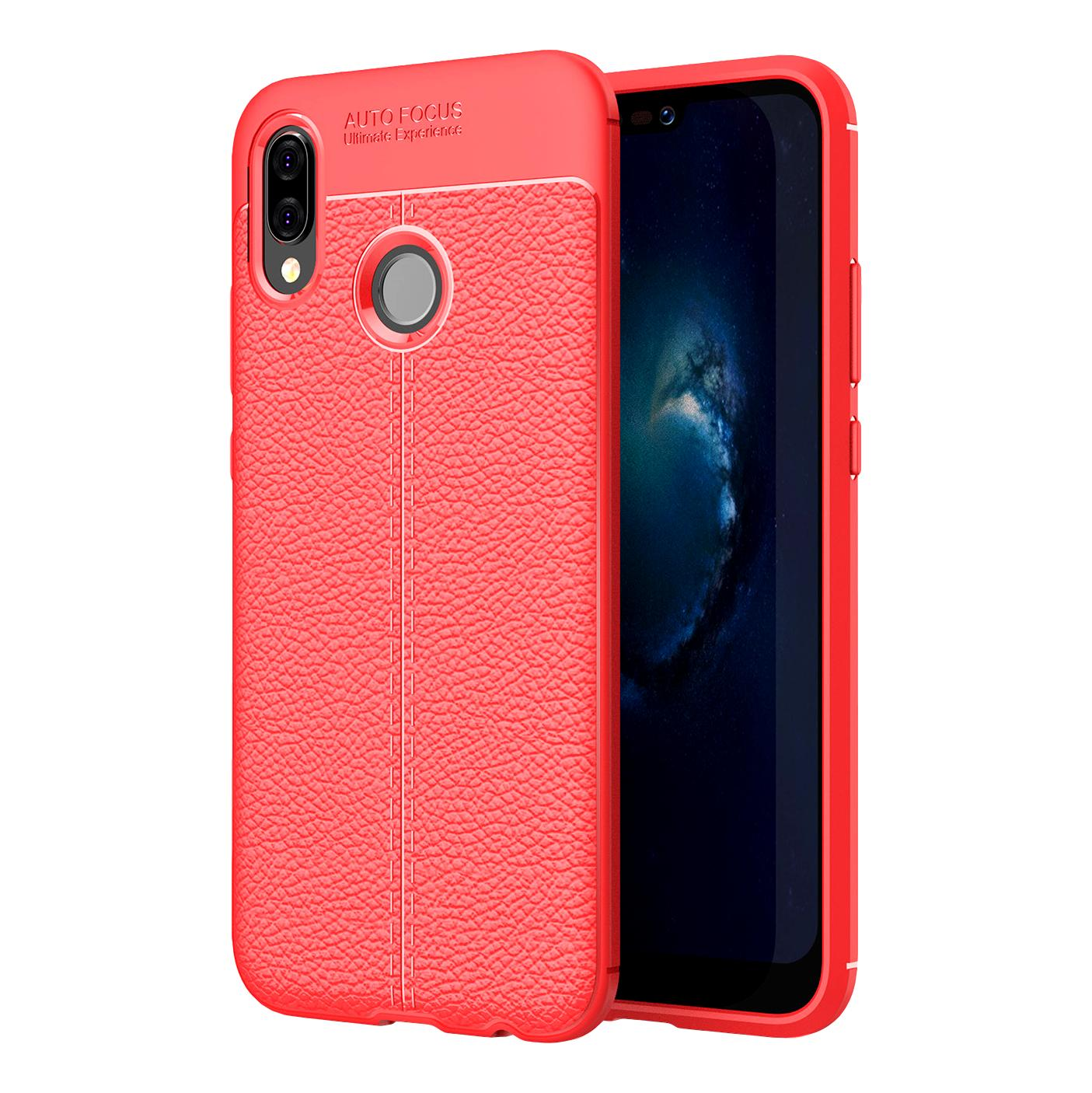 Hülle, Rot 5.8 Backcover, Zoll, LOBWERK Lite P20 Huawei,