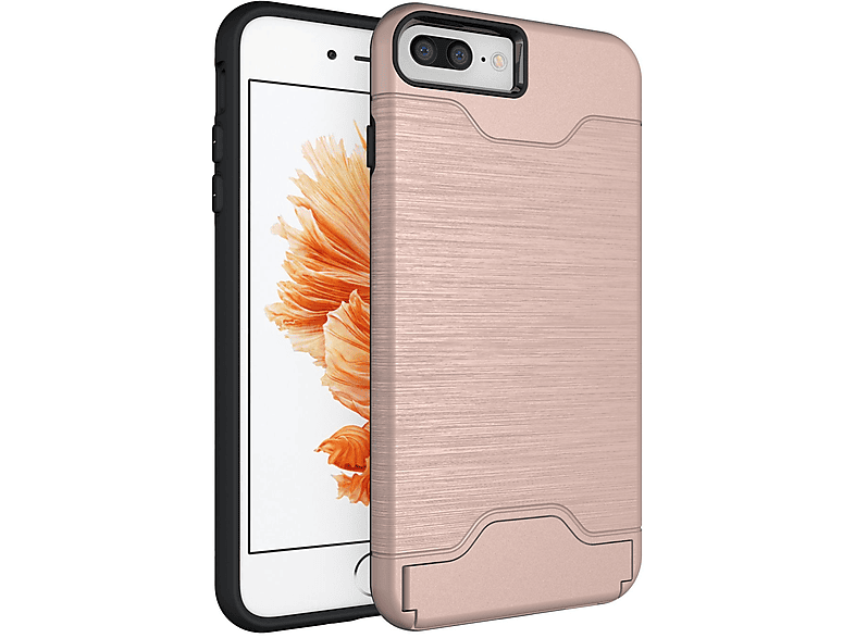 Hülle, Iphone Apple, Zoll, bronze Plus Backcover, 5.5 7 LOBWERK