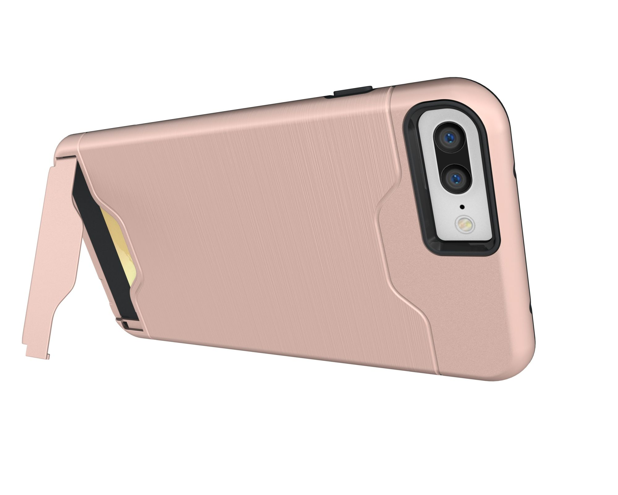 Apple, Zoll, Iphone LOBWERK 7 Plus Backcover, bronze 5.5 Hülle,