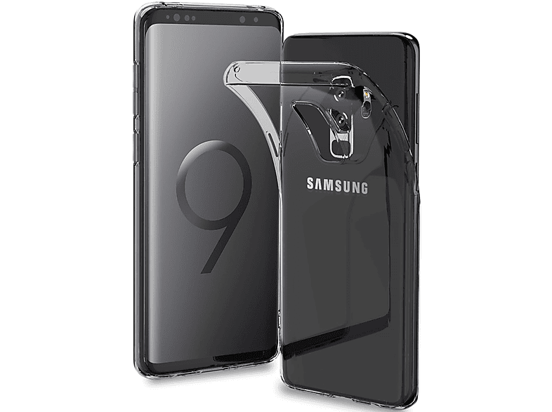 Backcover, Hülle, LOBWERK Galaxy SM-G965 S9 Samsung, 6.2 Plus Transparent Zoll,