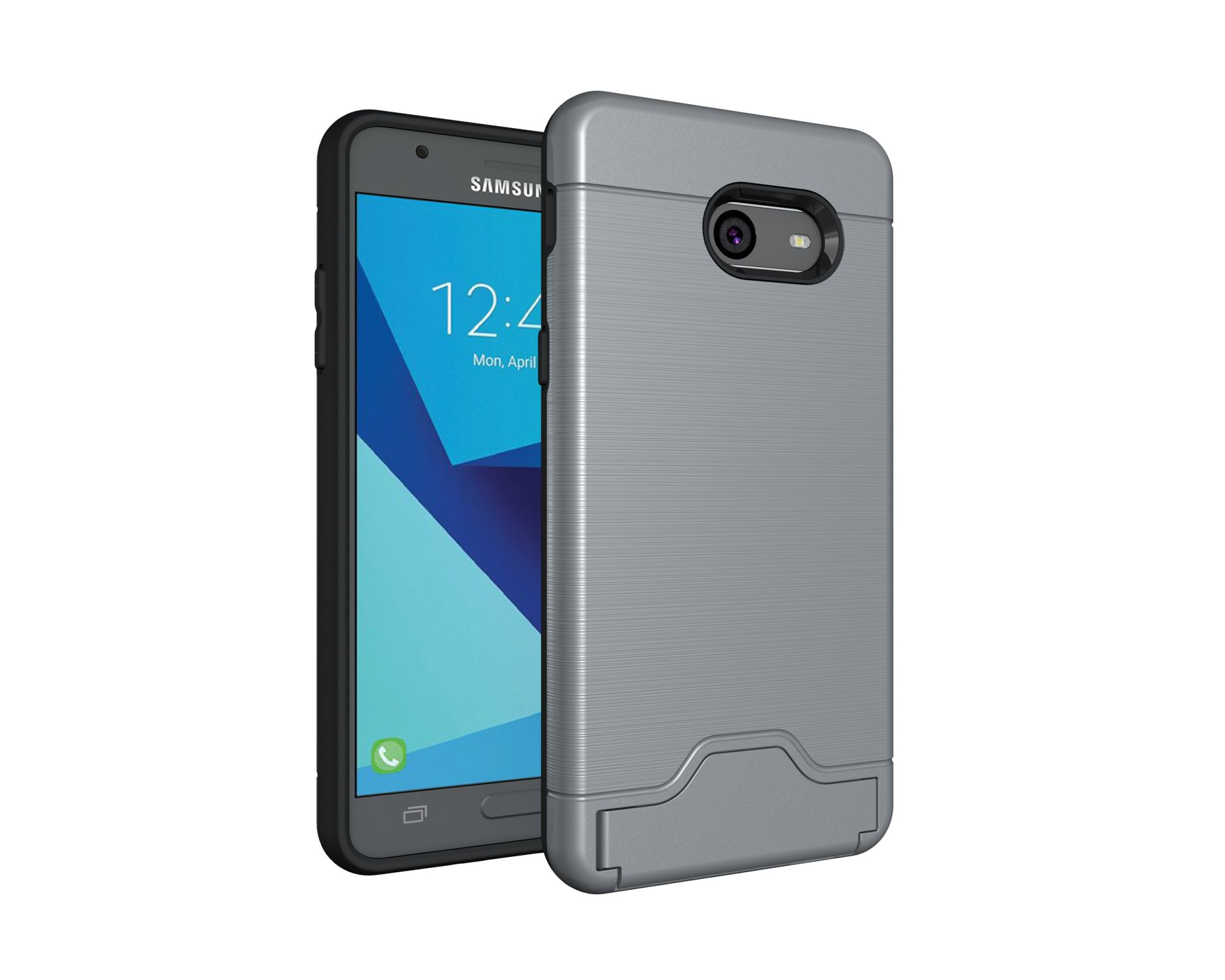 Grau Backcover, Hülle, VERSION), Galaxy 2017 (USA J5 LOBWERK 4.8 SM-J500F Zoll Samsung,