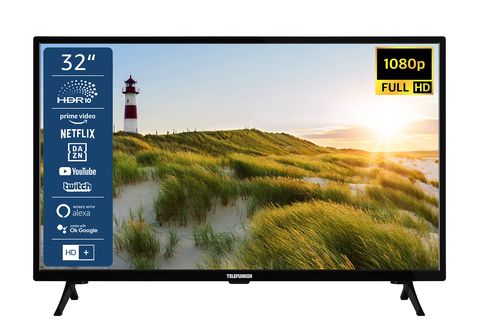 TELEFUNKEN XF32SN550S LED TV (Flat, 32 Zoll / 80 cm, Full-HD, SMART TV) |  MediaMarkt