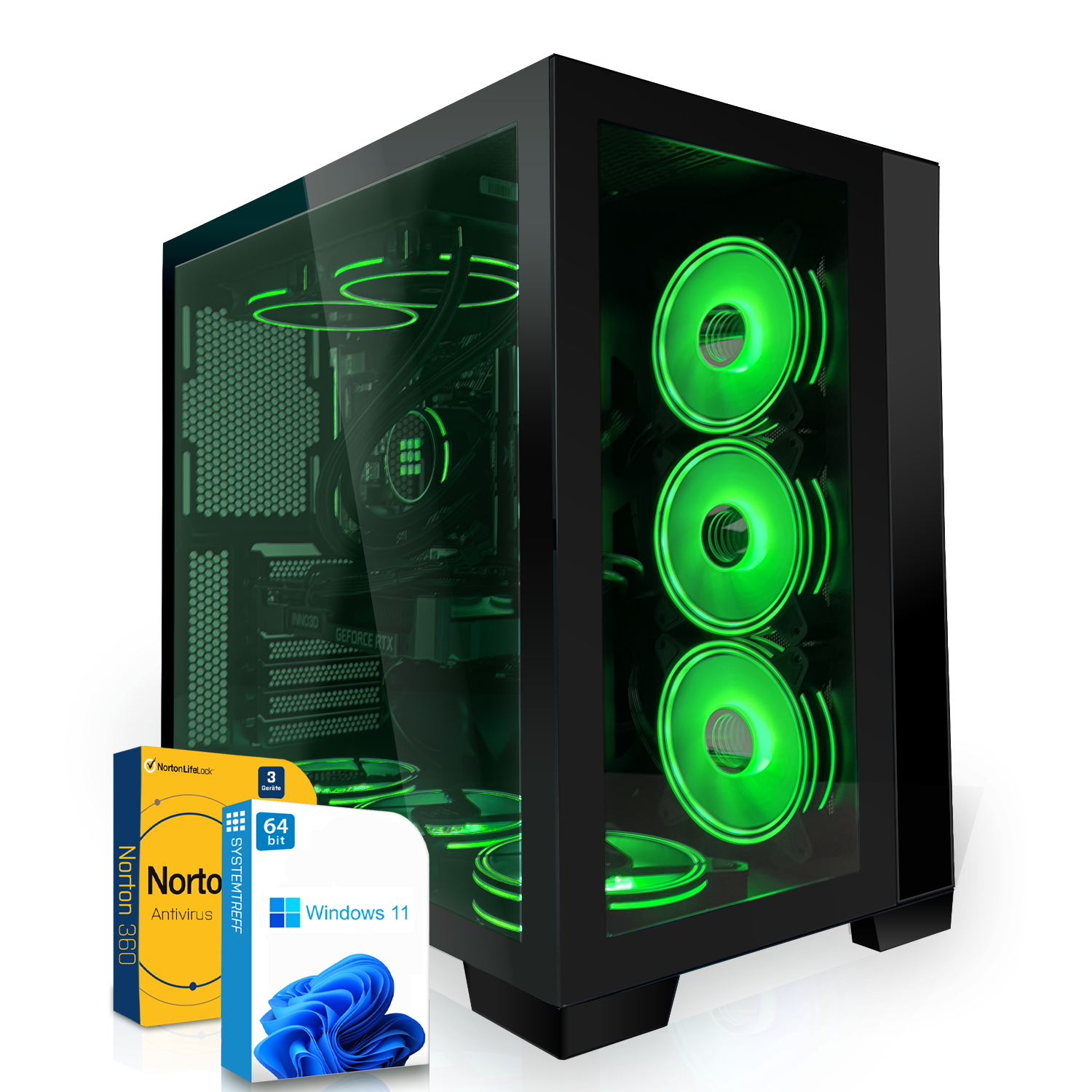 SYSTEMTREFF High-End Gaming RAM, Radeon™ mit RX Gaming 32 XT i9 GB GB Core PC 1000 Intel® Windows mSSD, i9-14900K, 7900 Prozessor, Core™ AMD Intel 11 Pro