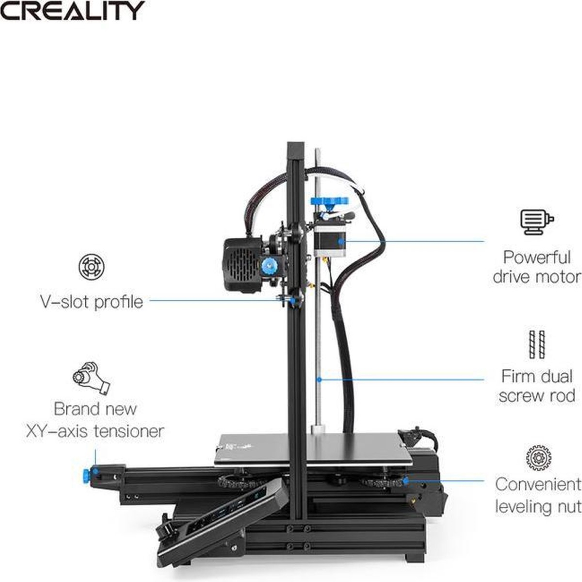 CREALITY Ender 3 V2 3D Drucker FDM 3D Printer