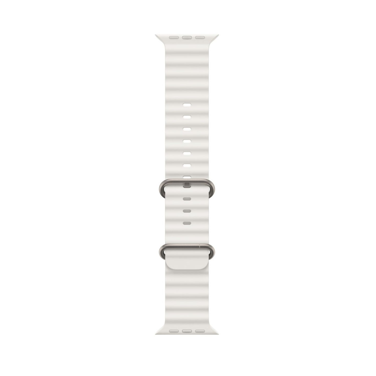 KÖNIG DESIGN Uhrenarmband Nylon, Apple, 49 mm, Ersatzarmband, Weiß Watch Ultra