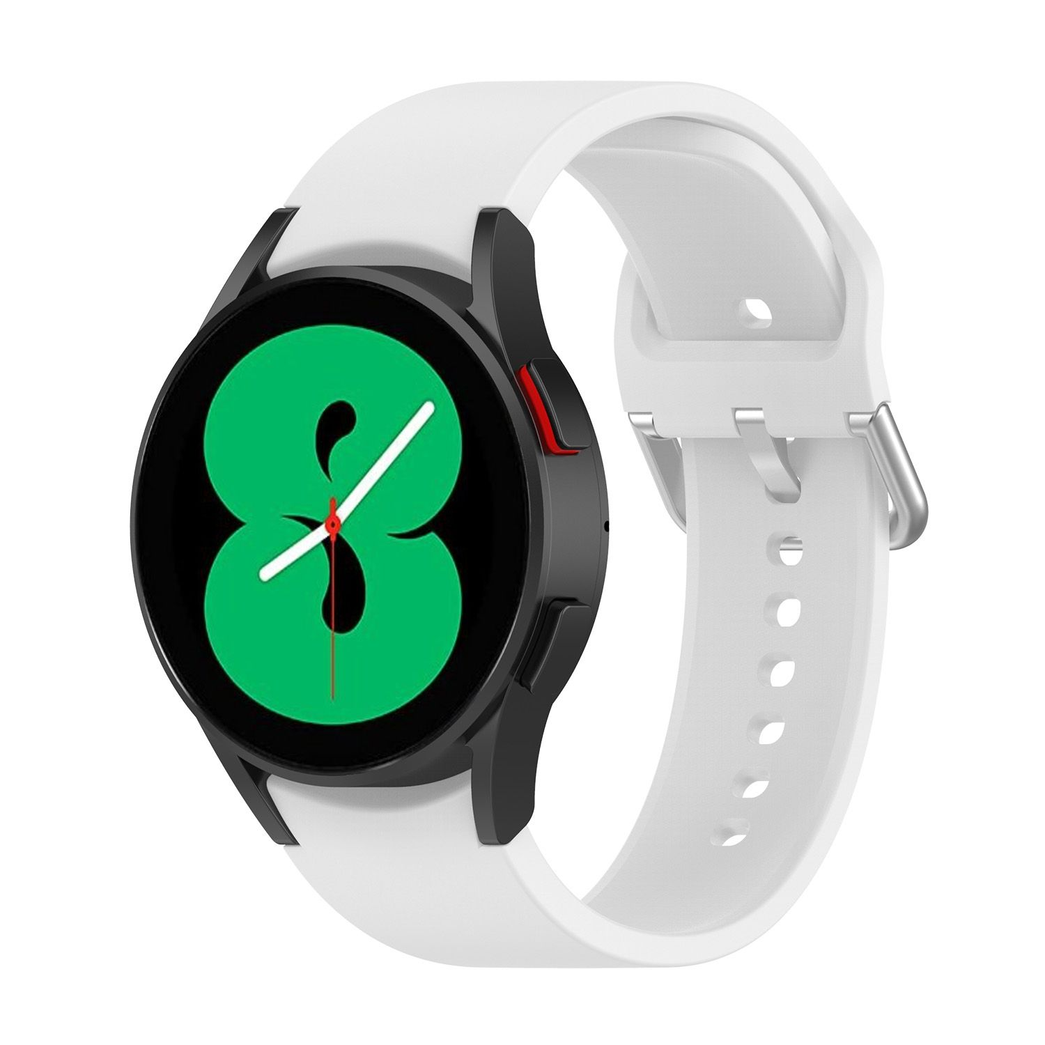 Galaxy Pro, Silikon, Ersatzarmband, DESIGN KÖNIG Watch 5 Weiß Uhrenarmband Samsung,