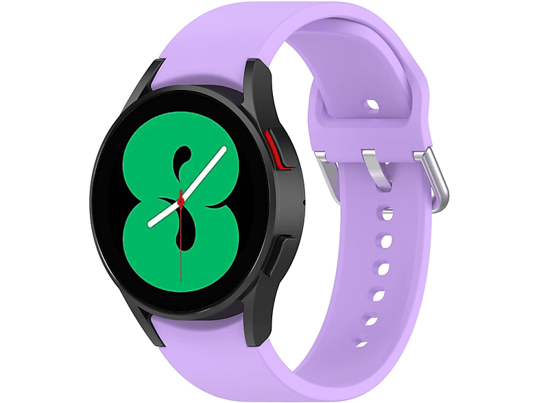KÖNIG Lila Samsung, Watch Uhrenarmband Pro, Galaxy Silikon, Ersatzarmband, DESIGN 5